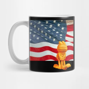 the flag rise Mug